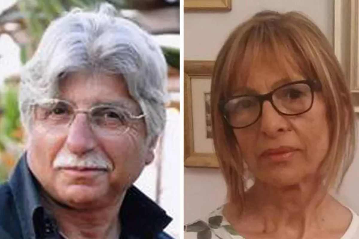 Domenico Ossoli e la moglie Annarita Morelli