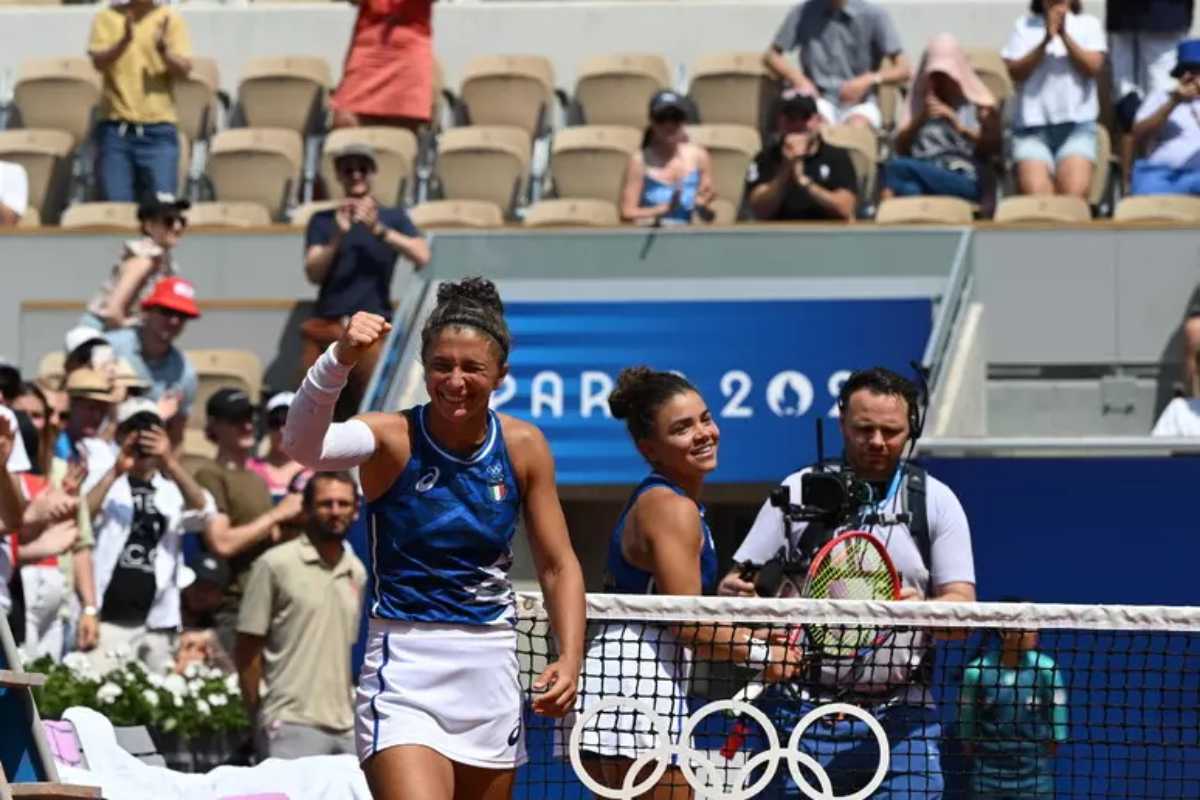 Errani e Paolini in finale per l'oro nel doppio femminile