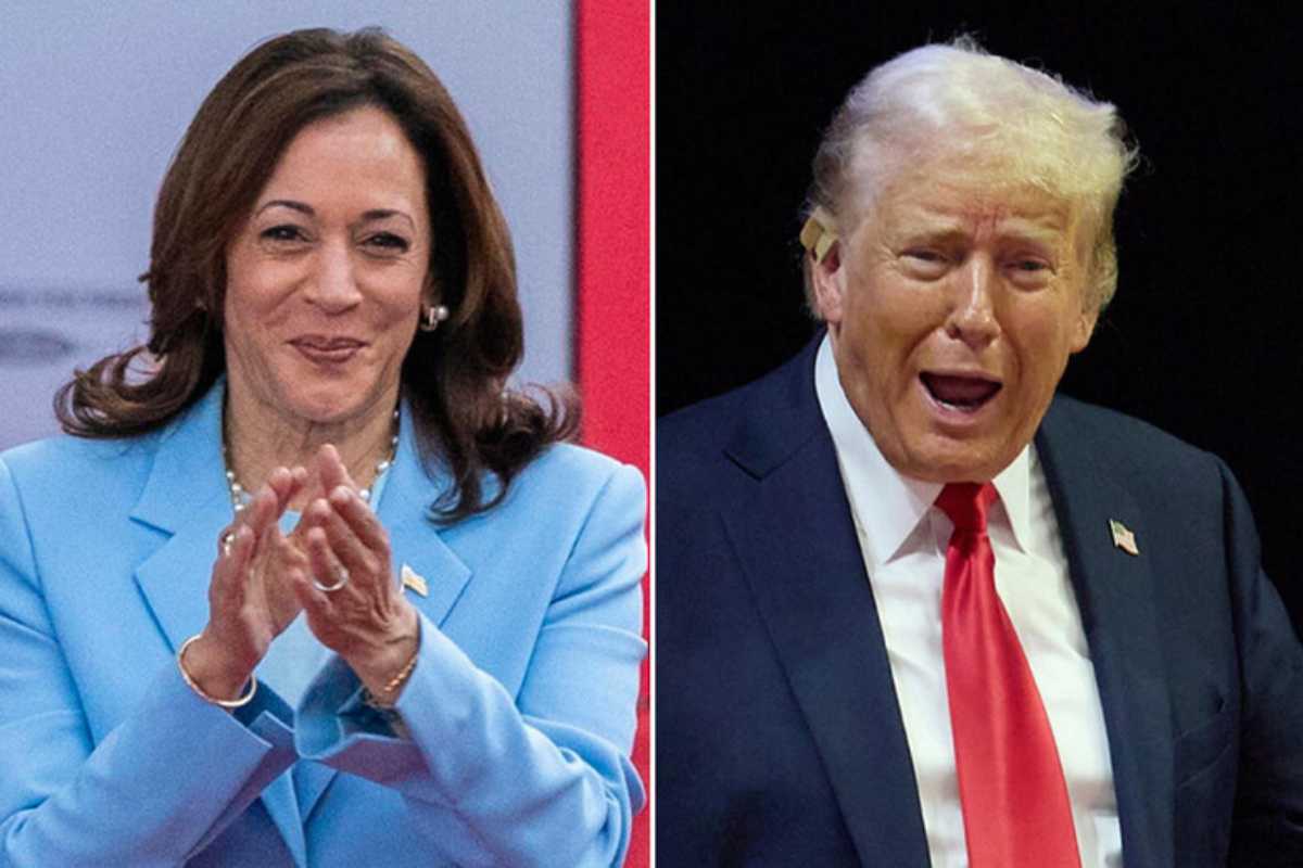 Kamala Harris in vantaggio di un punto su Trump 