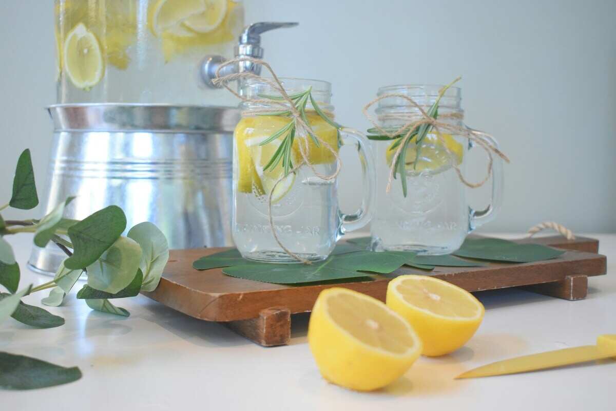 infusi acqua e limone