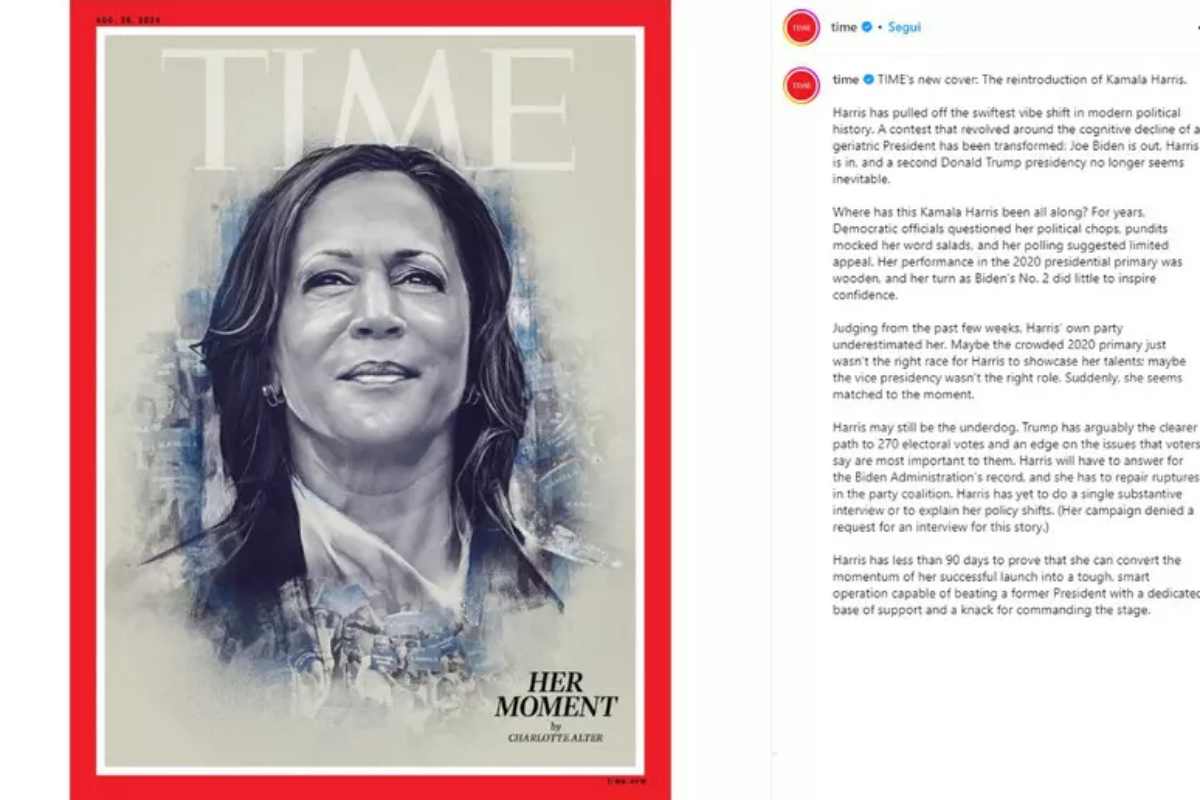 kamala harris time