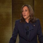 kamala Harris parla a Chicago