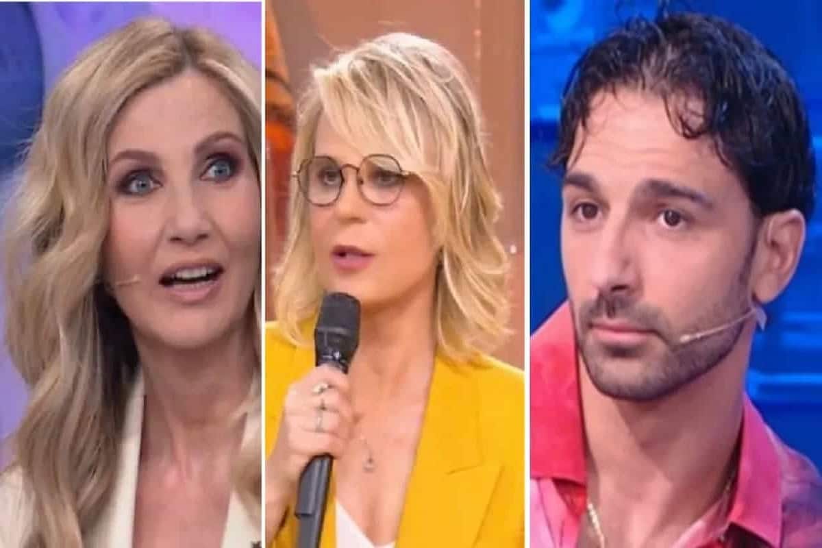 lorella cuccarini, maria de filippi e raimondo todaro