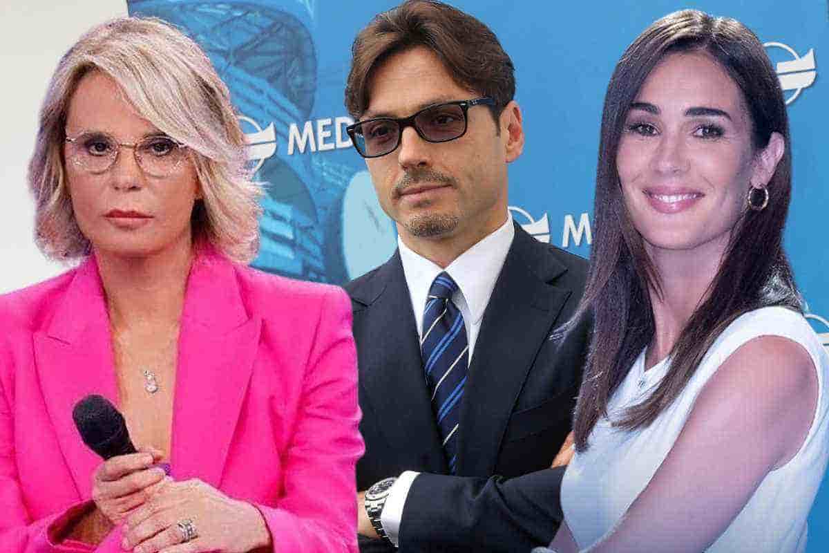 maria de filippi piersilvio berlusconi e silvia toffanin