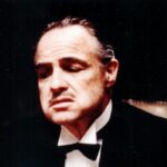 Marlon Brando nel ruolo di don Vito Corleone, simbolo della mafia