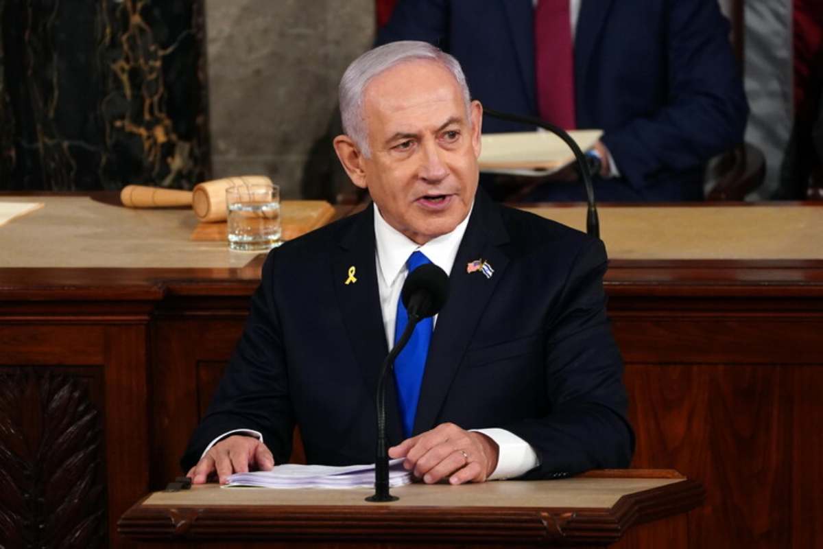 Il premier israeliano Netanyahu  