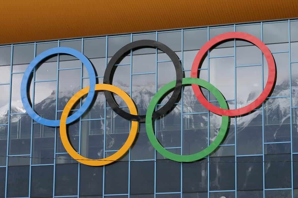 I cinque cerchi del simbolo delle olimpiadi che hanno visto Malagò vincitore