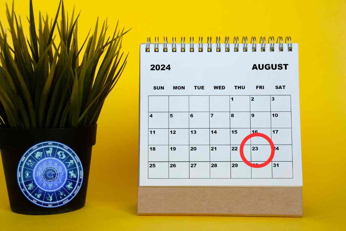 oroscopo calendario 23 agosto