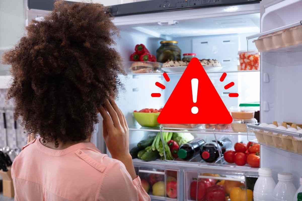 pericolo donna e frigo aperto