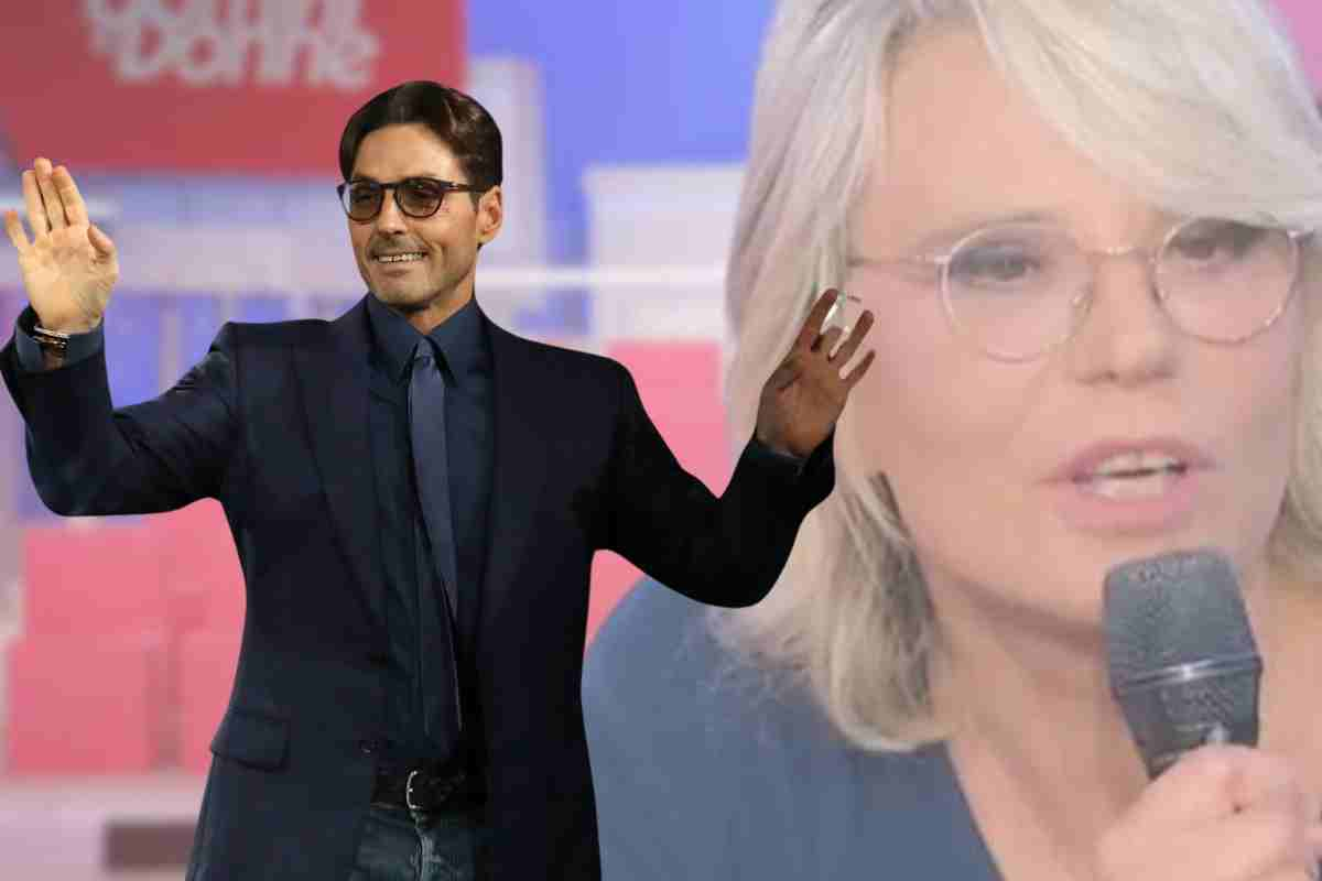 pier silvio berlusconi e maria de filippi a uomini e donne