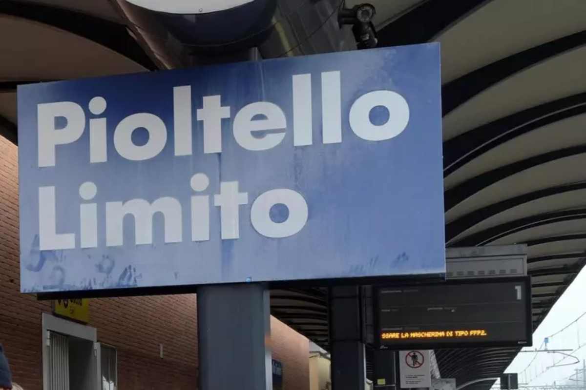 La stazione di Pioltello, vicino Milano