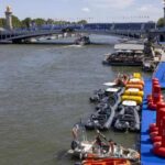 Un'immagine della Senna , il fiume di Parigi