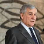 Il leader di Forza Italia Antonio Tajani