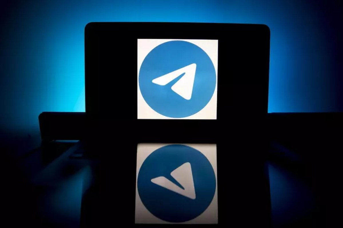 Il logo di Telegram