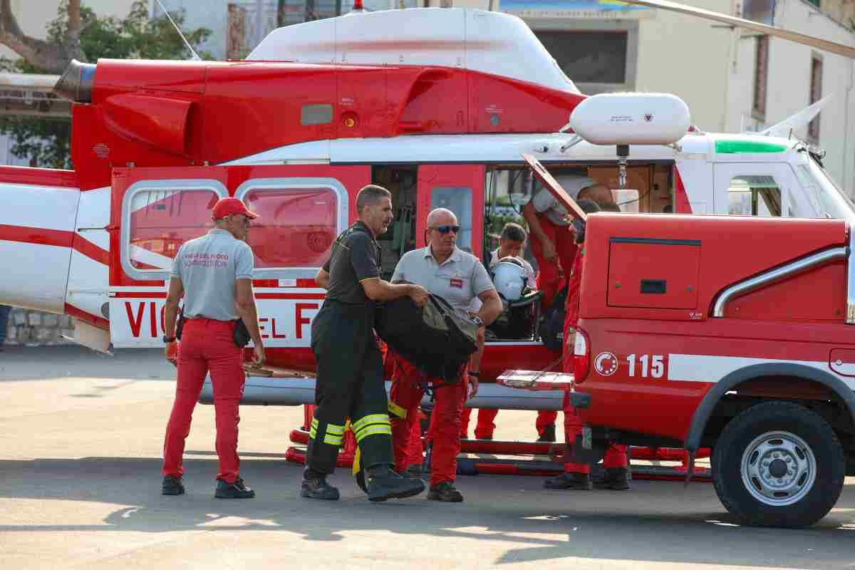 Naufragio Bayesian, Vigili del Fuoco si apprestano a cercare i dispersi