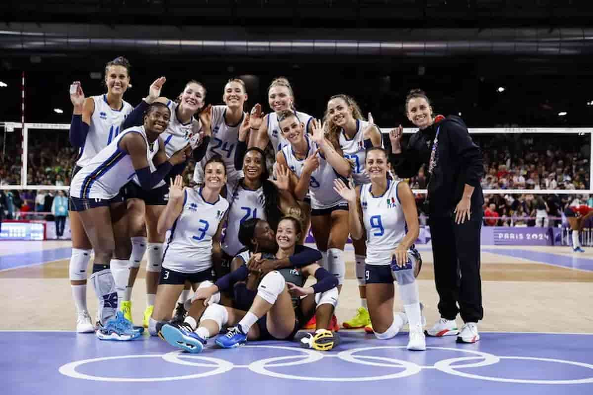 La nazionale di volley femminile ha trionfato alle olimpiadi