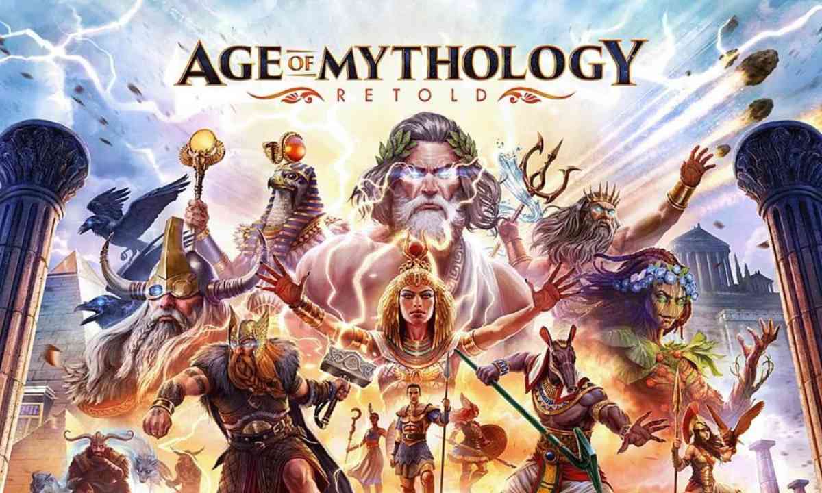 La copertina del gioco Age of Mythology: Retold