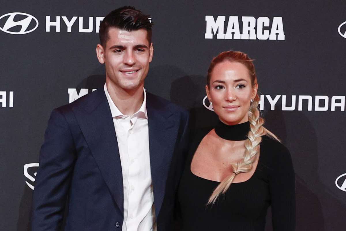 Alvaro Morata e Alice Campello