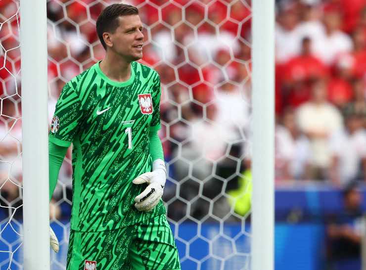 Szczesny con la maglia della Polonia