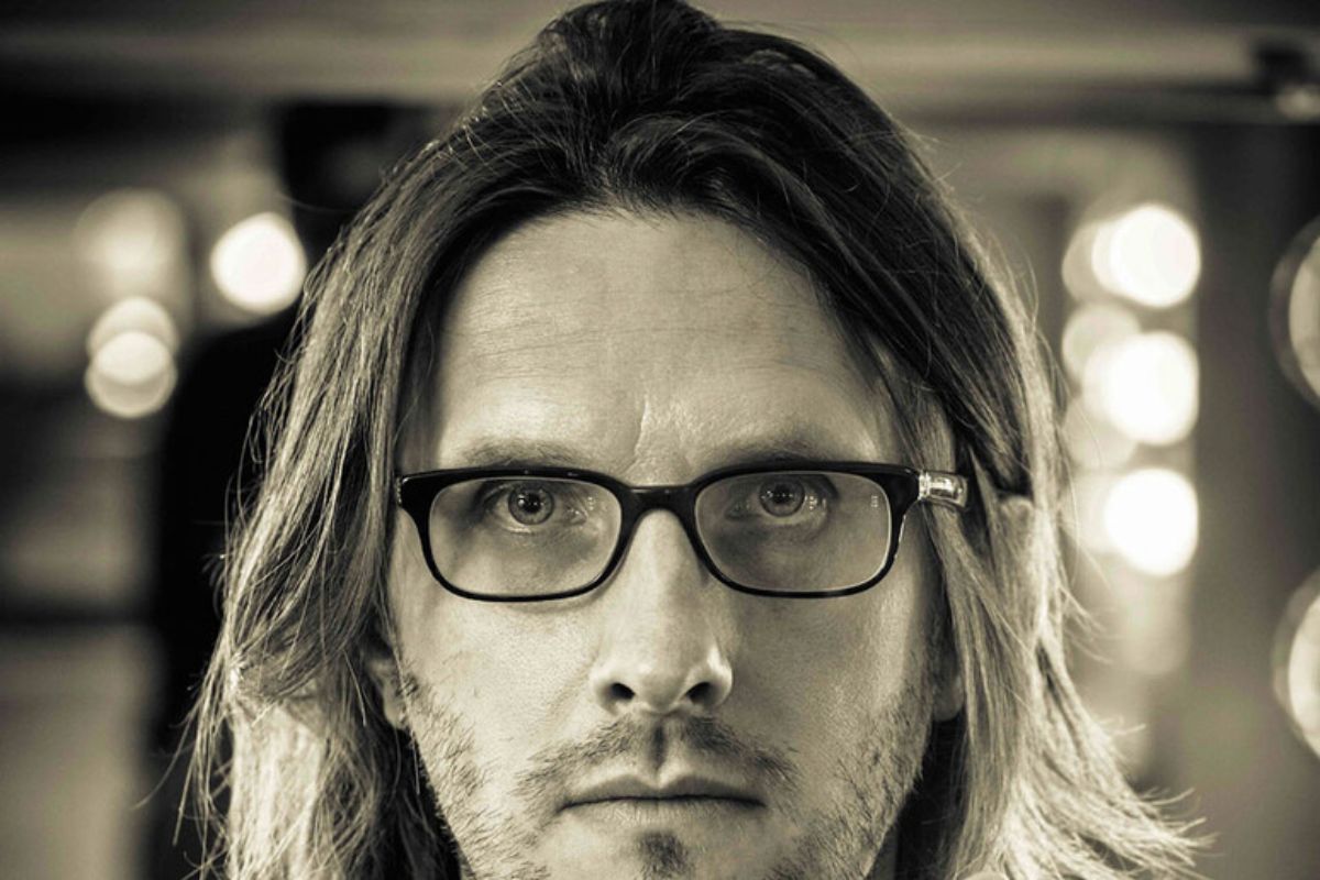 Primo piano di Steve Wilson, leader dei Porcupine Tree