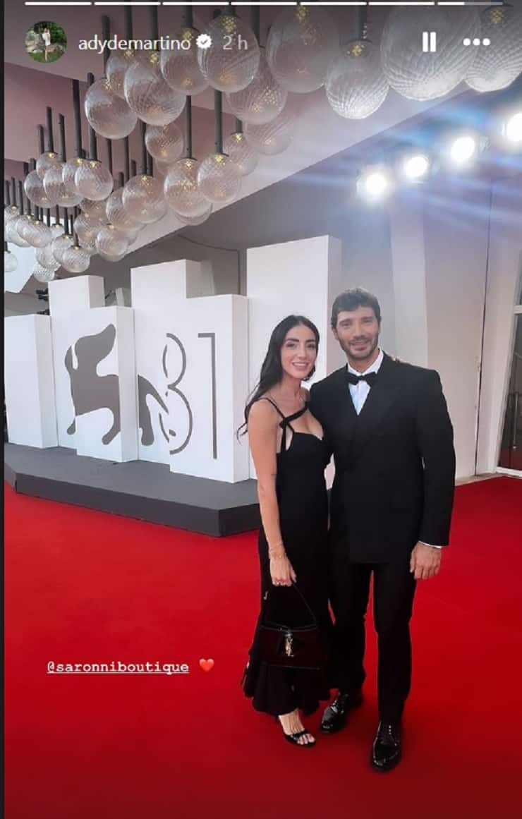 adelaide e stefano de martino sul red carpet del festival del cinema di venezia 2024