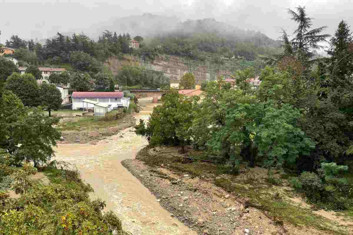 danni provocati dall'alluvione