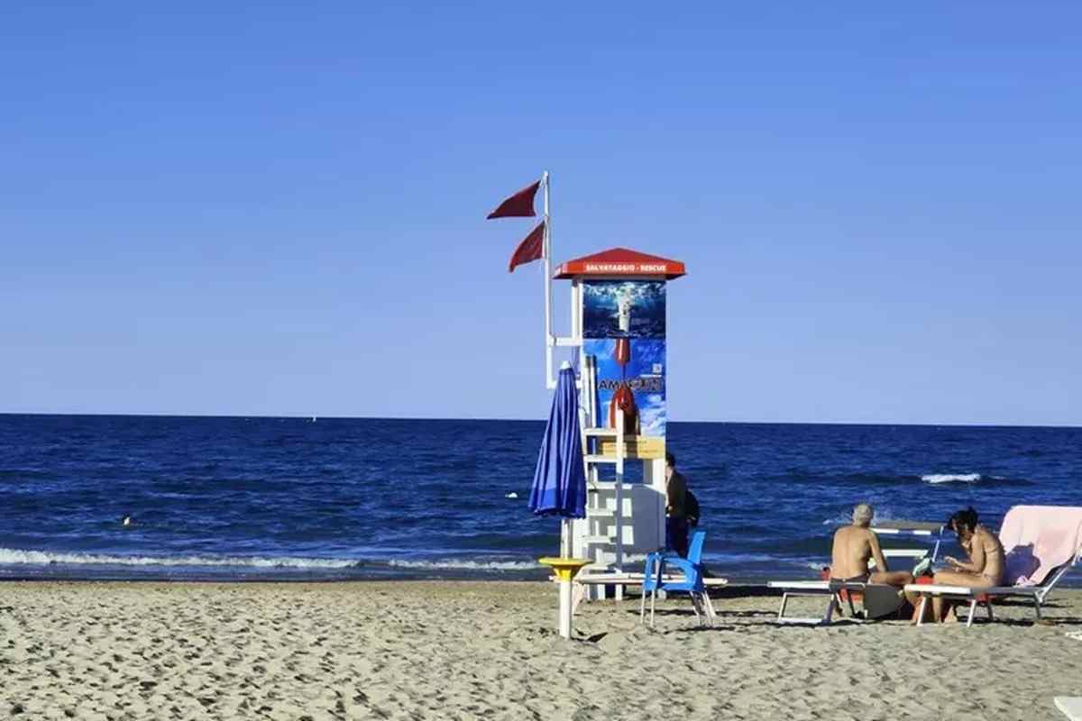 Una spiaggia