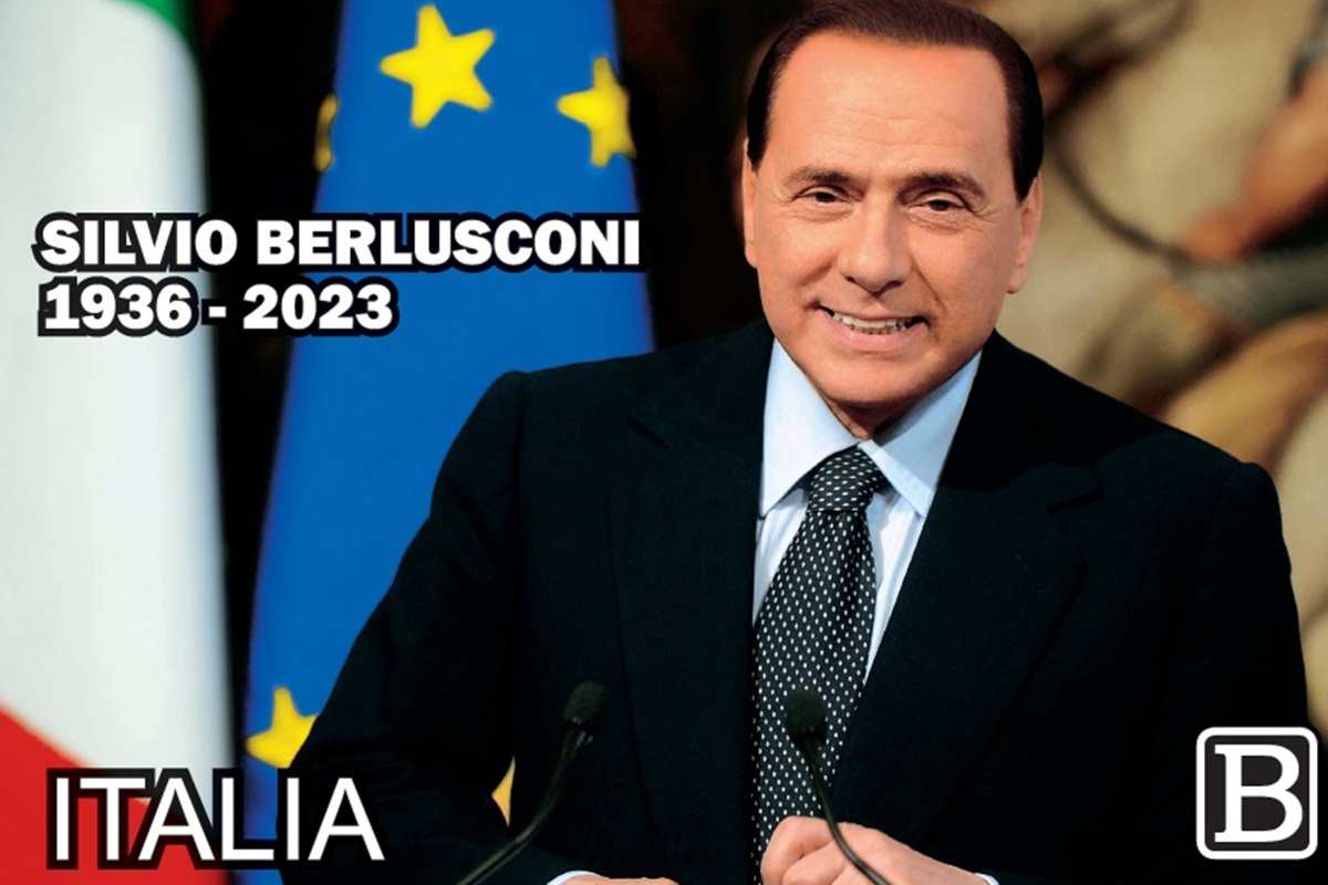 Il francobollo di Poste per Silvio Berlusconi