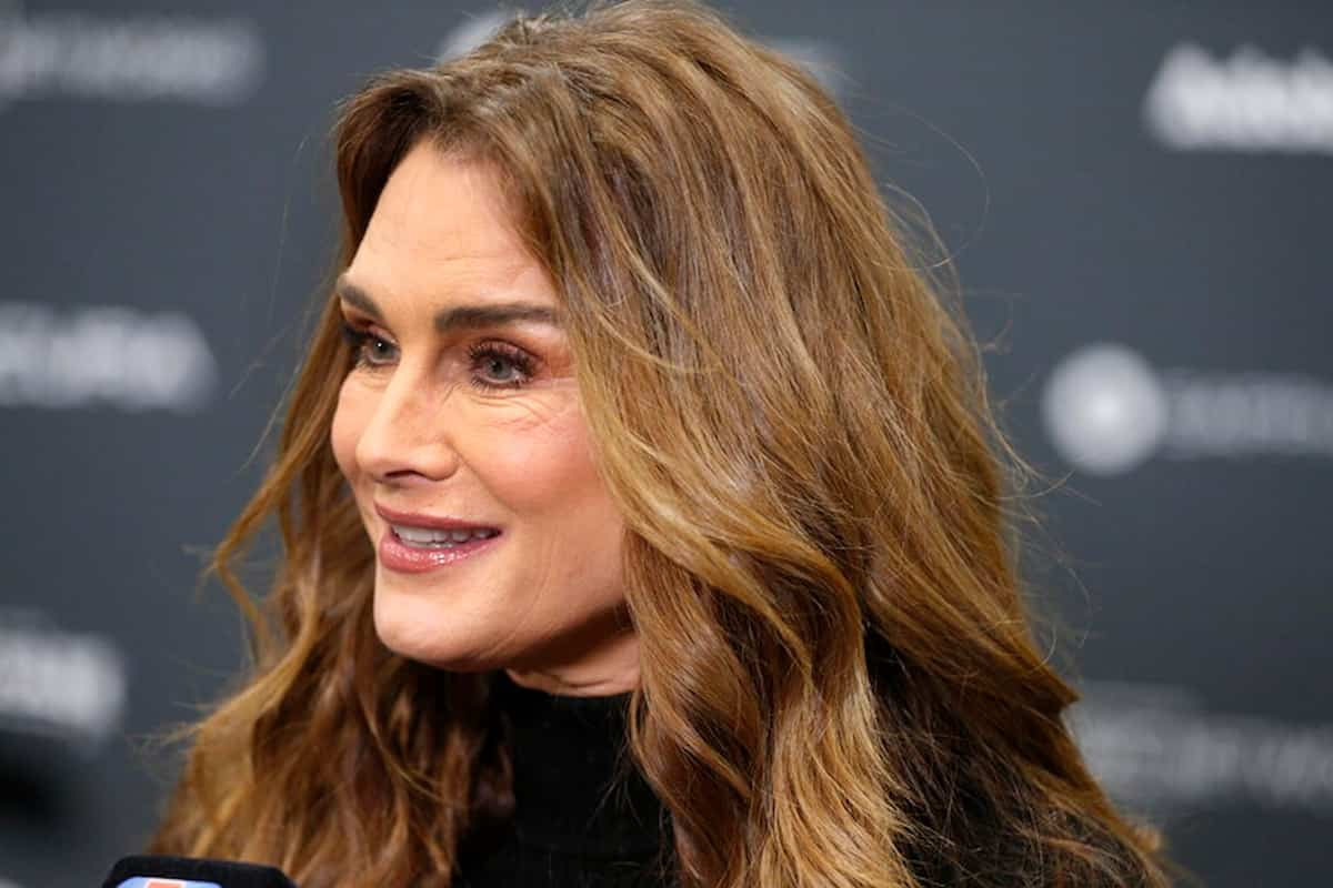 Brooke Shields oggi sorridente