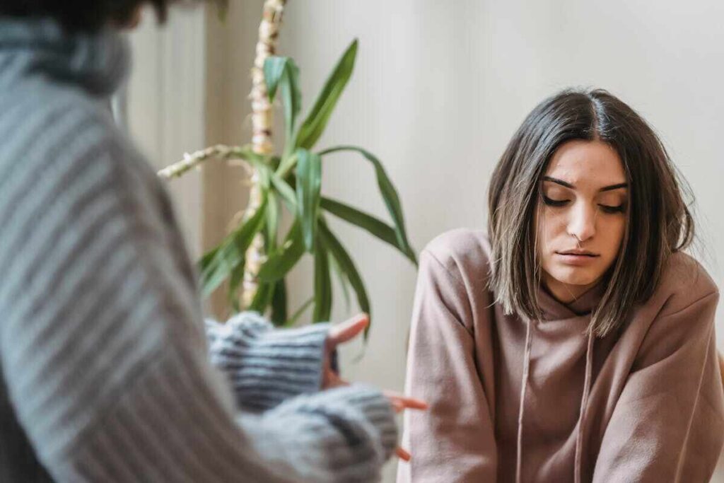 amiche che litigano