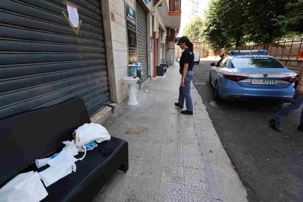 clochard morto a napoli