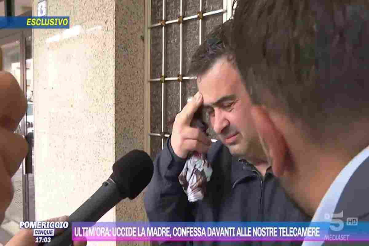 La confessione in diretta Tv