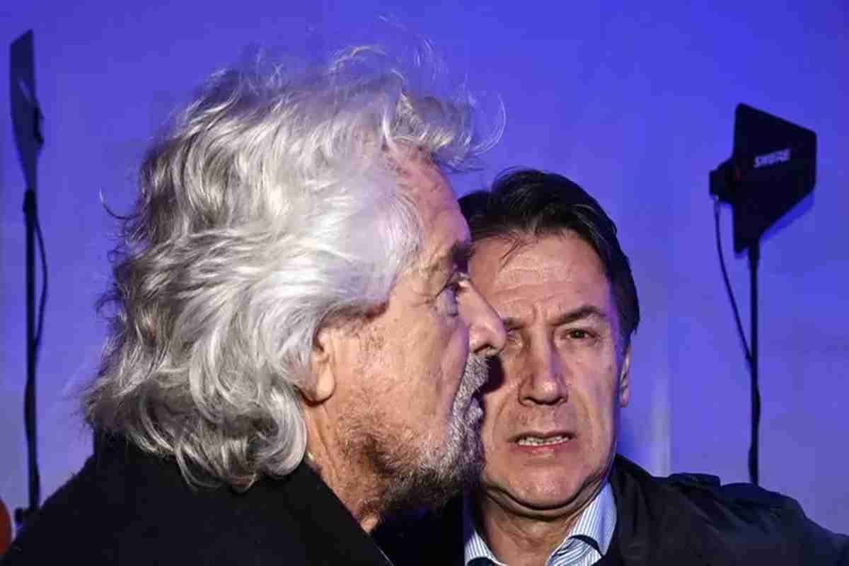 Beppe Grillo e Giuseppe Conte