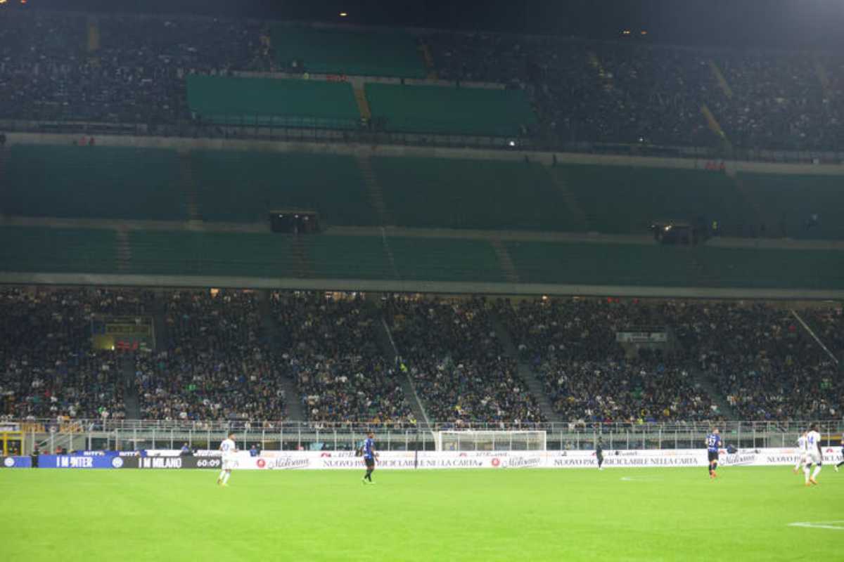 curva inter sciopero