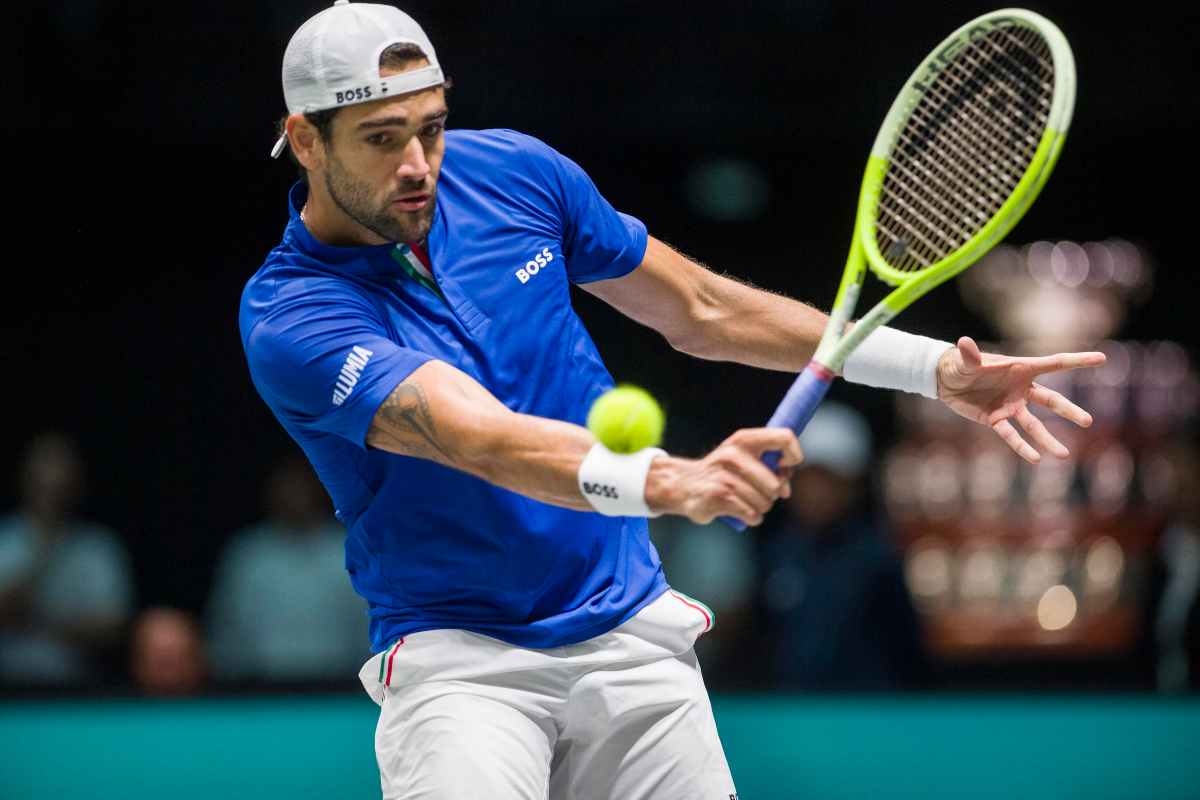 matteo berrettini in coppa davis