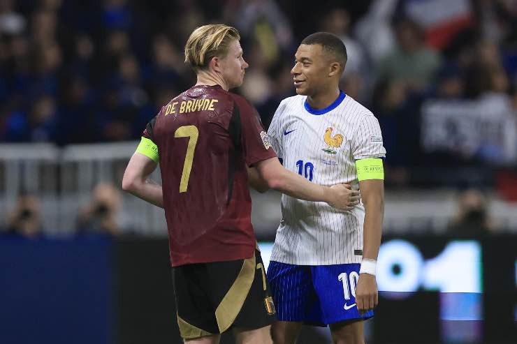 De Bruyne e Mbappe