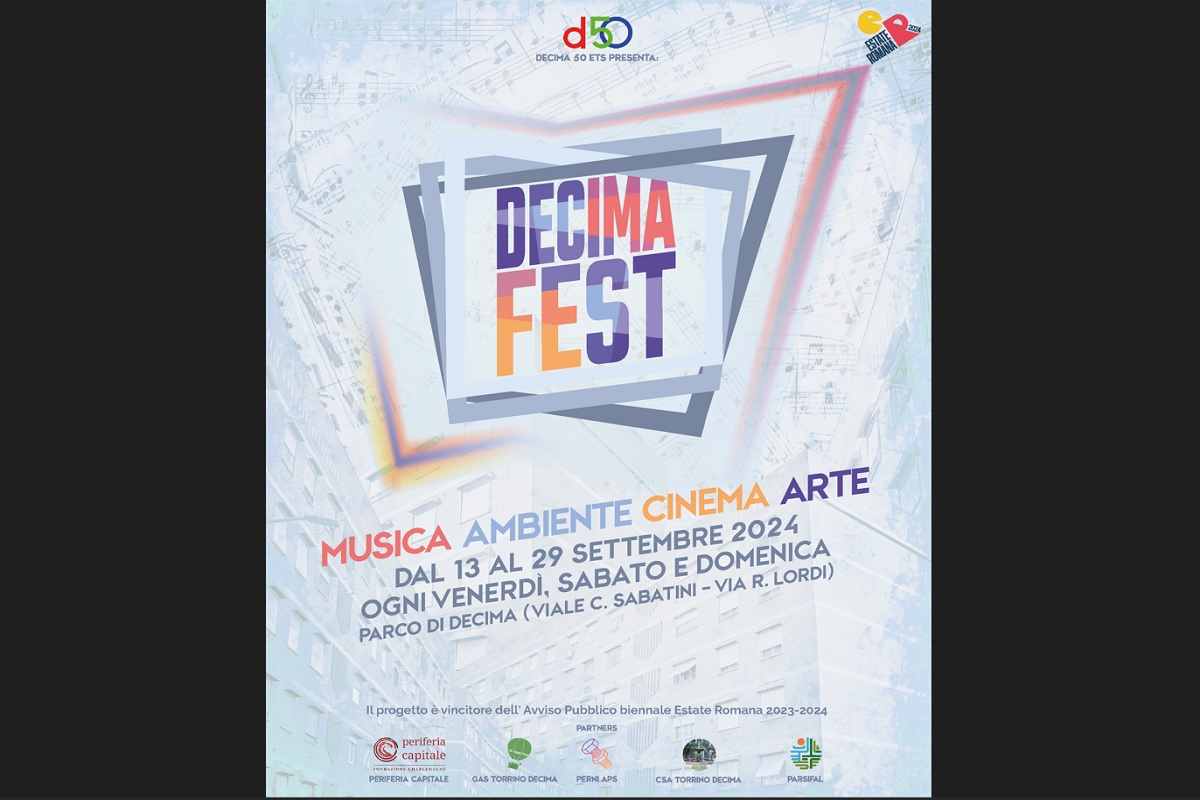 La locandina del Decima Fest 2024