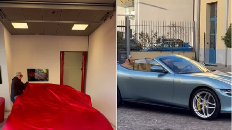 la ferrari di fedez