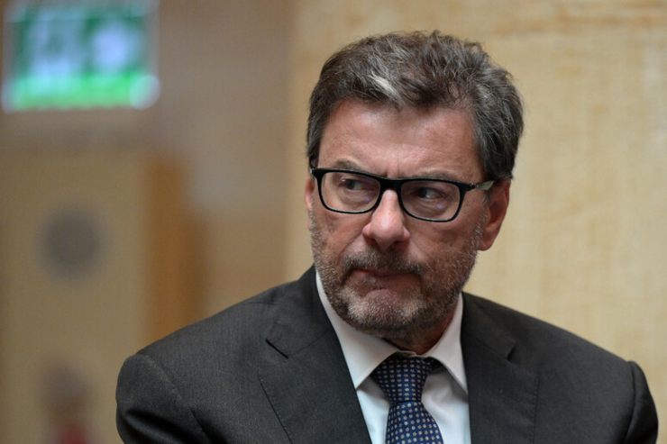 Giorgetti, ministro dell'economia e delle finanze della Repubblica Italiana nel Governo Meloni