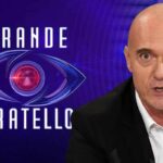 alfonso signorini e il logo del grande fratello