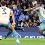 lautaro in azione in city-inter