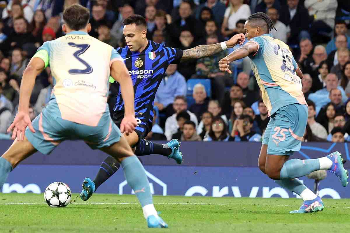 lautaro in azione in city-inter