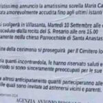 "Vicini e parenti non vengano al mio funerale", il manifesto funebre d una 58enne di Monza