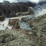 Il ghiacciaio della Marmolada