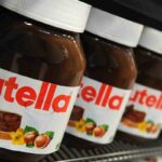 Barattoli sparsi di Nutella