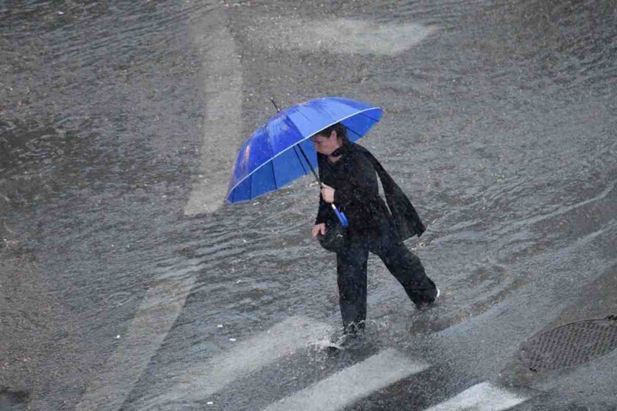 una giornata di pioggia