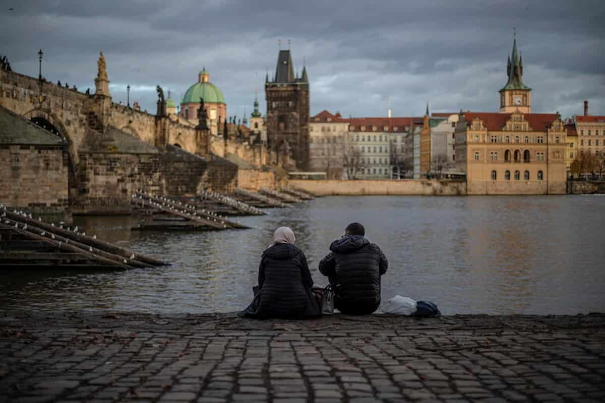 Piove sul centro dell'Europa: Praga in allarme