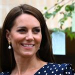 primo piano sorridente di kate middleton