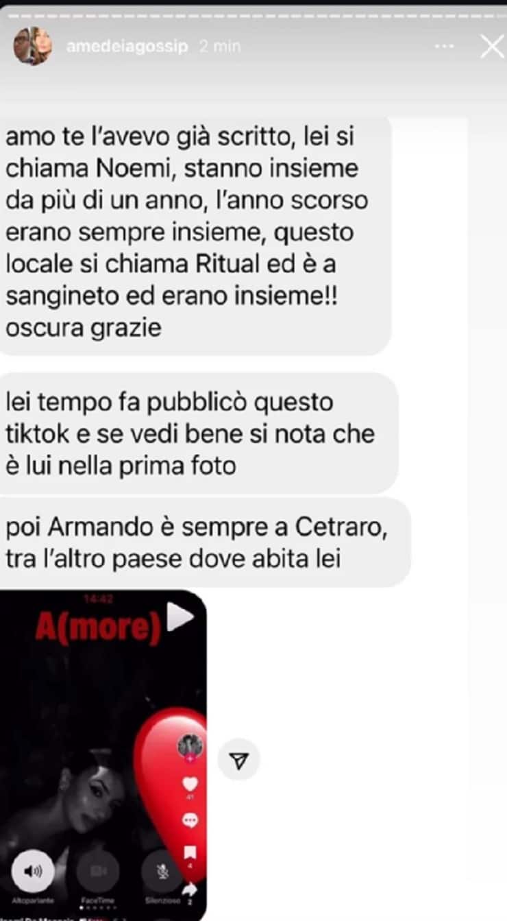 segnalazione su armando incarnato