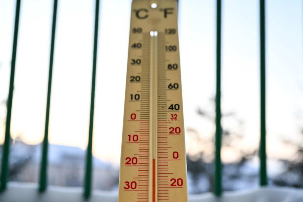 crollo delle temperature